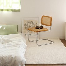 바보사랑 스위니 무드 내츄럴 뜨개 사계절 단모 러그 150x200 .더프리그