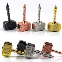 토르 망치 피젯스피너 메탈 피젯 토이 회전 헤머 토르 묠니르 키덜트 자이로스코프 장난감, 망치-실버