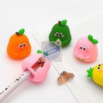 연필깎이 1세트) 냠냠과일 (20개 자동 연필깎이 전동 프로 초등 귀여운 수동 하이 샤파 휴대용