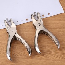 천공 펀치 카드 종이 1공 내구성 6mm 3mm 메탈 스텐 kkang*7913465EA, 골드스마일 6mm UK00271
