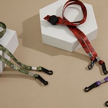 1+1 마스크 줄 14컬러 끈 조절기능 마스크스트랩 늘리기 고리 단체주문, 자카드밀리터리