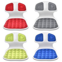 커브와이드 V30-WH-FA / 바른자세 앉은뱅이 편한 등받이좌식의자, 제품 명:커브와이드 V30-WH-FA|색상:블루