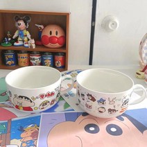 BLOWFISH FUGU A-008 짱구 식기세트 컵라면 그릇, A+B