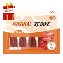 신선한원육 강아지오리육포 1BOX 착한간식 사사미 비숑, 1개