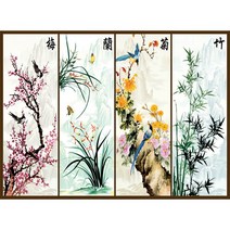 2000피스 동양화 직소퍼즐 사군자 미니조각 PK2000-M3227, 단품, 단품