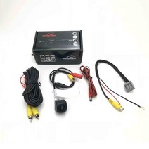 VKAUTO 후면보기 카메라 어댑터 케이블 혼다 CRZ CR-Z 2011 OEM 단위 역전 백업 추가, [02] Adapter With Camera