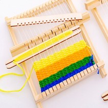 미니 직조틀 위빙틀 집콕 공예 취미 아이템 [Mini Tapestry Weaving Frame Home Small Hobby Item]