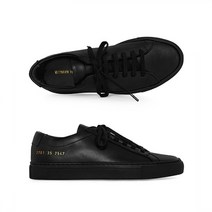 커먼프로젝트 [커먼프로젝트 COMMON PROJECTS] 3701 7547 오리지널 아킬레스 로우 여성용 스니커즈 블랙