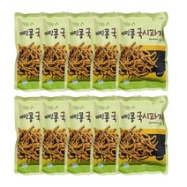 금호제과 까망콩 국시 과자 10개 간식 주전부리 까만콩 콩과자
