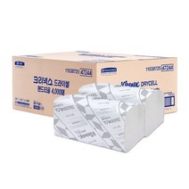 크리넥스 드라이셀 핸드타올 4000매 47244, 4000매 1박스
