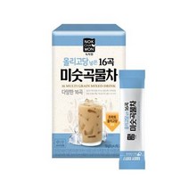 녹차원 올리고당 넣은 16곡 미숫곡물차 6스틱 명절 부모님 선물 탕비실 회사 체중조절 손님접대, 16개