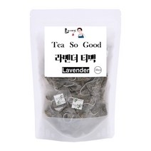 [윤아네마켓] PLA 생분해 삼각티백 라벤더, 라벤더 50T, 1개