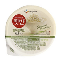 햇반 발아현미밥, 130g, 7개