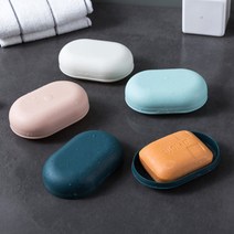 메이플라워하우스 북유럽스타일 TPR 여행용 비눗갑 soap lid case 밀폐형 비누곽, 노르딕블루, 1개