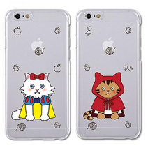LG 스타일러스2 케이스 F720 동화 고양이 투명 젤리, 백설냥_동화고양이투명JPT