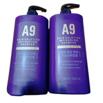 A9 탈모샴푸 대용량 1L x2개 / 식약처인증 탈모증상 기능성, 5세트