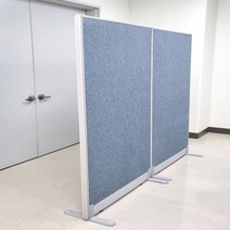 진웅파티션 PVC 45T 높이 1800 원톤 사무실파티션 파티션 (부속별도), PW508