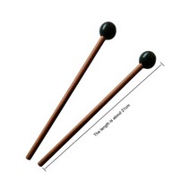 텅드럼 스틱 핸드 팬 미묘한 타악기 악기 액세서리 6 인치 스틸 21cm 길이 1 쌍 텅드럼 스틱 실로폰 마림바, 01 21cm