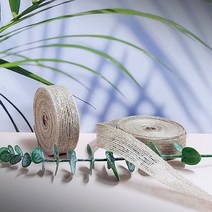 지끈공예 리본제작 청첩장리본 택끈 택줄, 25mm 마 리본끈 10m