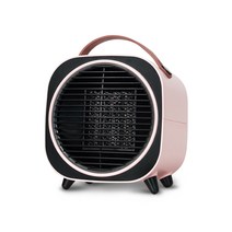 후아즘 따신바람 PTC 미니온풍기 팬히터 TH-1500 핑크