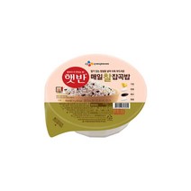 햇반 [햇반]CJ햇반 매일찰잡곡밥 210g*18개