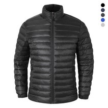 랜더스 라이트 경량 간절기 패딩 점퍼 JK500W 블랙