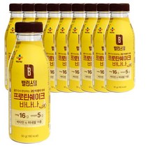밸런스밀 바나나 프로틴 쉐이크 10개 식사대용 선식, 50g, 1