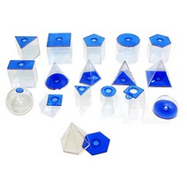 에듀카코리아 EDUC 30401 입체도형 모형 17 Shape 3D Geo Solids Set