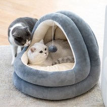 고양이 강아지 다이소 우주 하우스 텐트 방석 반려견 애견 뚱땡이 숨숨 집 코스트코 쿠션 겨울 펫 호박 동굴 방석 무중력, 소형