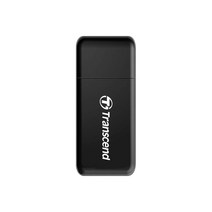 트랜센드 USB 3.1 카드리더기 멀티리더, TS-RDF5K, 블랙