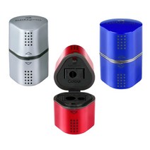 [조한스토어] 파버카스텔 칼라 연필깎이, 1개, 그립 트리오_색연필깎이 겸용_색상 랜덤