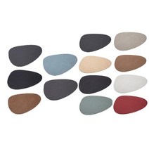 린드디엔에이 커브 테이블매트 / 더블(양면), 없음, 앤트러사이트(차콜)