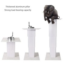 화물용 산업용 이동식 전동 수동 유압 테이블 리프트 대차 핸들이있는 자동 조정 전기, ttm310-c