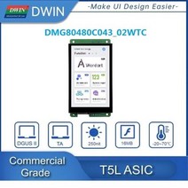 키오스크 포스기 셀프계산대 무인결제 판매 DWIN 43 인치 480800 TFT 디스플레이 상업 학년 HMI 터치 스크린 IPSTFTLCD CTPRTP TTL UART 포트 DMG, WTC Screen Only