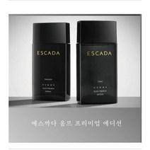 에스까다 블랙 옴므 프리미엄 에디션 2종 세트 ( 주름개선 기능성 남성화장품 ), 1세트