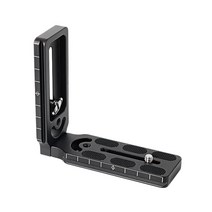 Bexin Camfi L 모양 플레이트 퀵 릴리스 플레이트 L 브래킷 스탠드 DSLR Camfi 카메라 Canon Nikon 소니 용 브래킷 스탠드 홀더, 검정, 하나