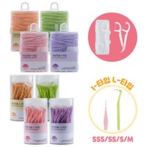SGS 치간칫솔 대용량 일반용 50개 어금니용 40개 (타입 선택), L타입 치간칫솔 40P S