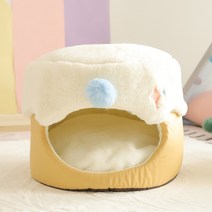 유니유 고양이 숨숨집 접이식 방석