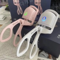 파스텔 신제품 속눈썹 고데기 뷰러형 온열 컬링, 핑크