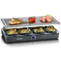 세버린 라끌렛그릴 전기그릴 8인용 Severin Raclette Party Grill with Natural Grill Stone