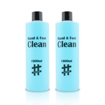 더네일샵 소독제 1000ml+1000ml 네일도구 손발소독제 알콜 손발클린, (단품)더네일샵 소독제 1000ml