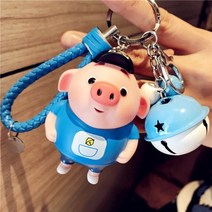 귀여운 뚱뚱한 돼지인형 키링 열쇠고기, 옵션1