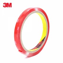 앙면테이프 하이패스 3M양면테이프 10mm VHB 접착테이프 3M x 1.5M 3M테이프 투명 차량용테이프 몰딩테이프 4910, 단품
