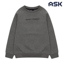 에스크 주니어 유니 밍크퍼 트레이닝 맨투맨 티셔츠