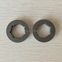 충전체인톱 소형전기톱 체인톱 2Pcs 공구 부품 금속 전기 톱 예비 체인 스프로킷 림 파워 메이트. 325-7T, 한개옵션0