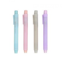 모닝 펜형지우개 테마컬러 샤프식지우개 색상랜덤