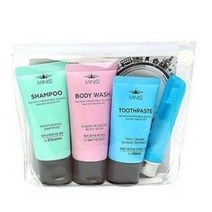 MINIS 여행용 세면도구세트 4종 (샴푸 치약 칫솔 바디