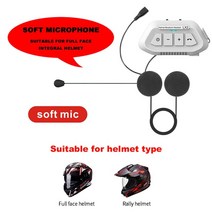 오토바이 헬멧 블루투스 이어폰LX2 BT5.0 헬멧 헤드폰 오토바이 헤드셋 핸즈프리 방수 야외 블루투스 5.0, 04 White soft mic