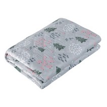 이노크아든 EMF 항균 워셔블 분리난방 전기요, 포레스트 핑크, 특대 (150 x 200 cm)