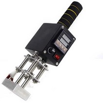 핫 스탬핑기 인두기 로고 이니셜 상표 이미지 가죽, 1000w 더블 핸들 10-13cm